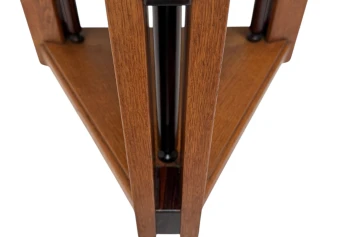 Art Deco Modernist Triangular Side Table by Anton Lucas, 1920s